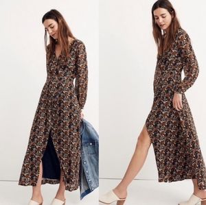 NWT Madewell Nightflower Maxi Dress in Prairie Blossom